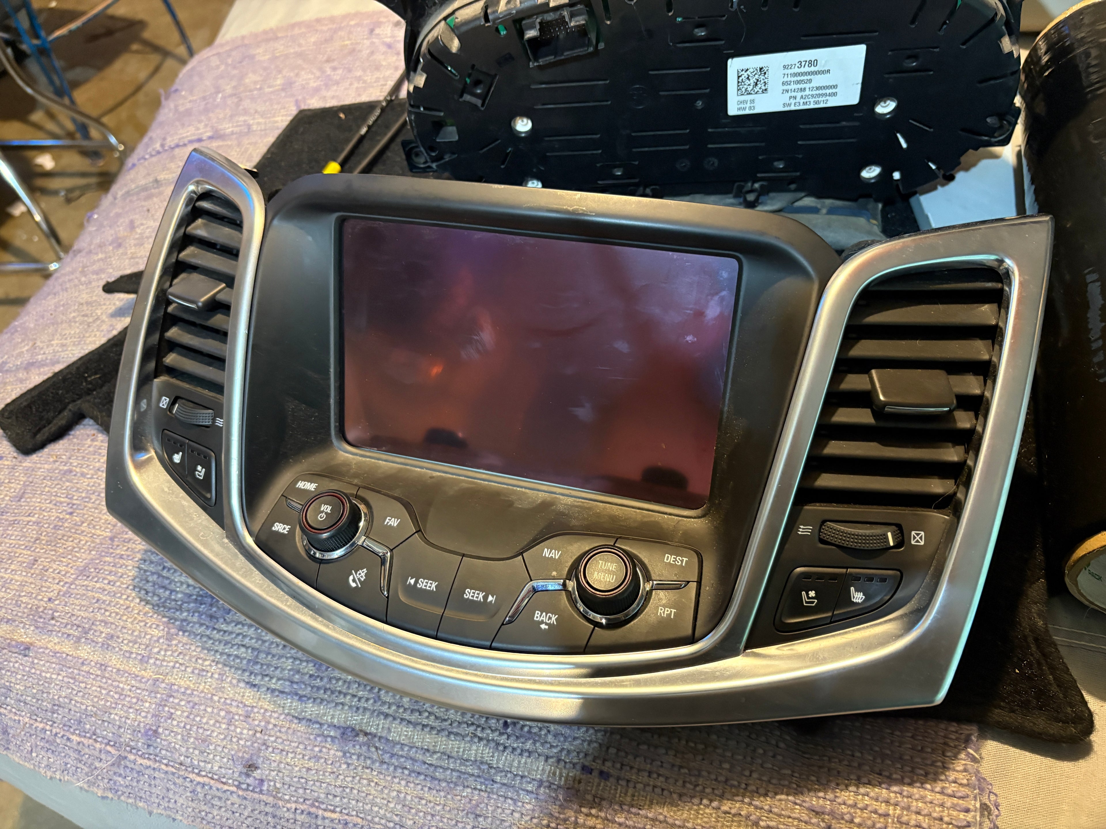Chevy SS/Caprice radio display