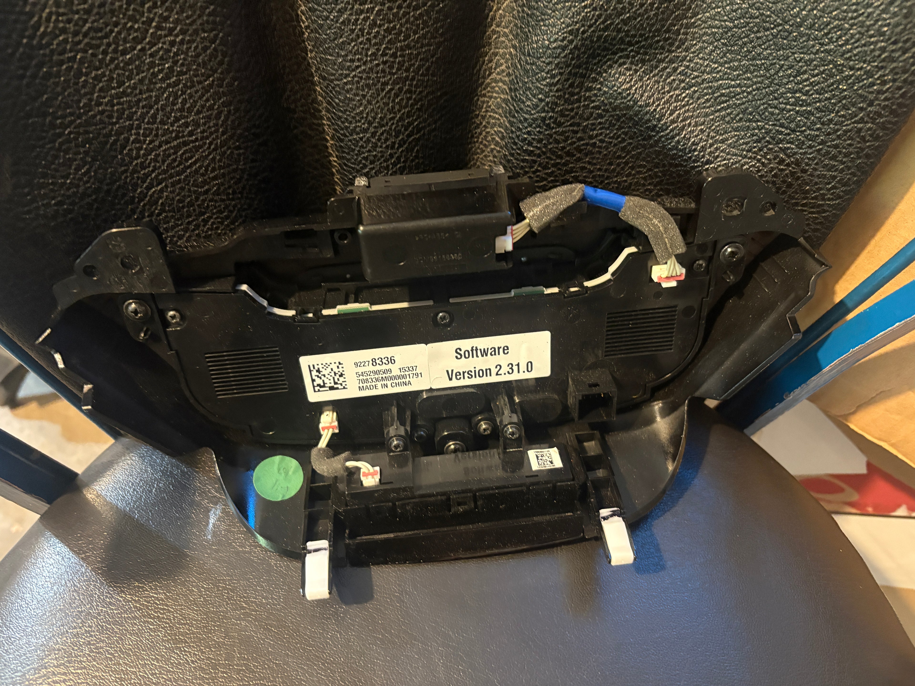 Gloss Black HVAC Controls 2014-2017