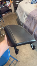 Leather Console Lid Non-Sliding