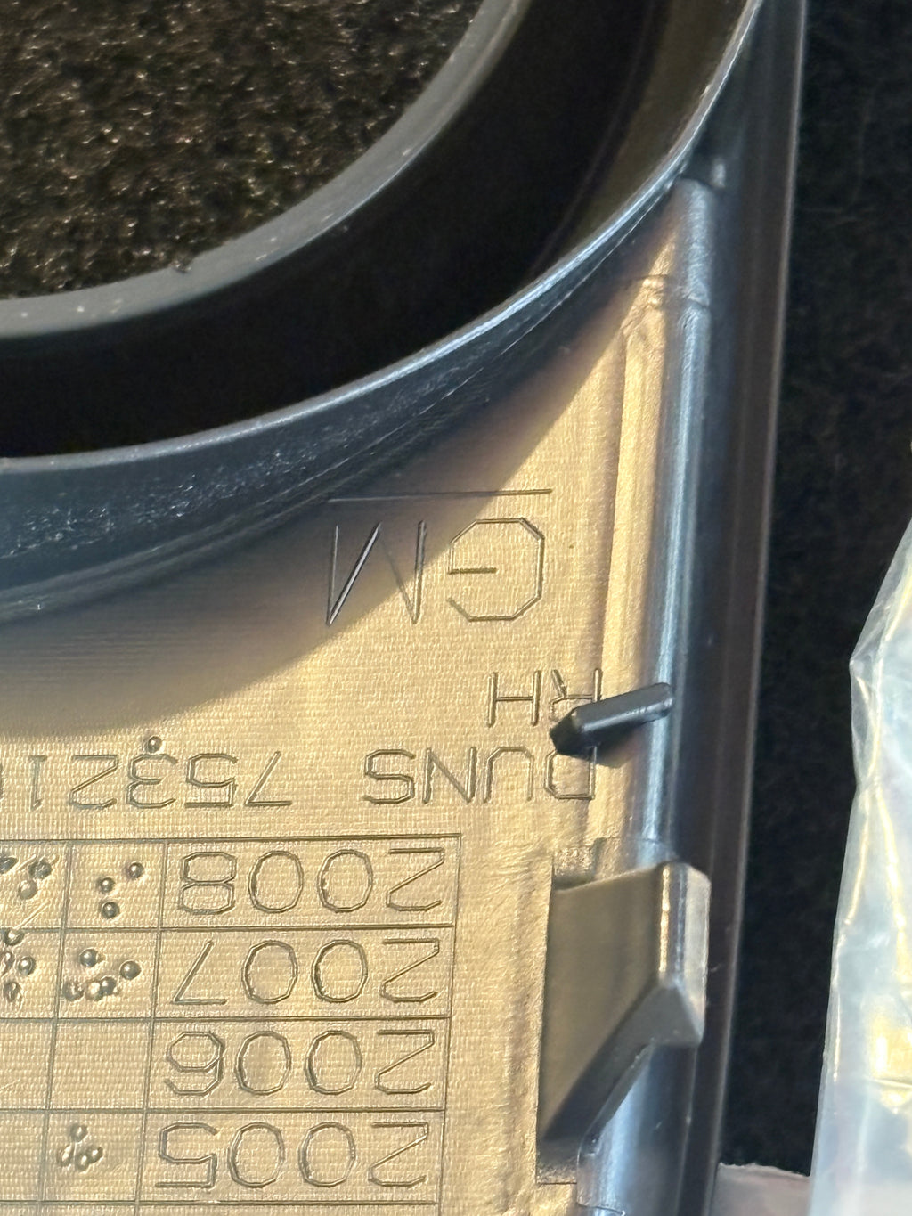 Series 1 Commodore bumper fog bezels